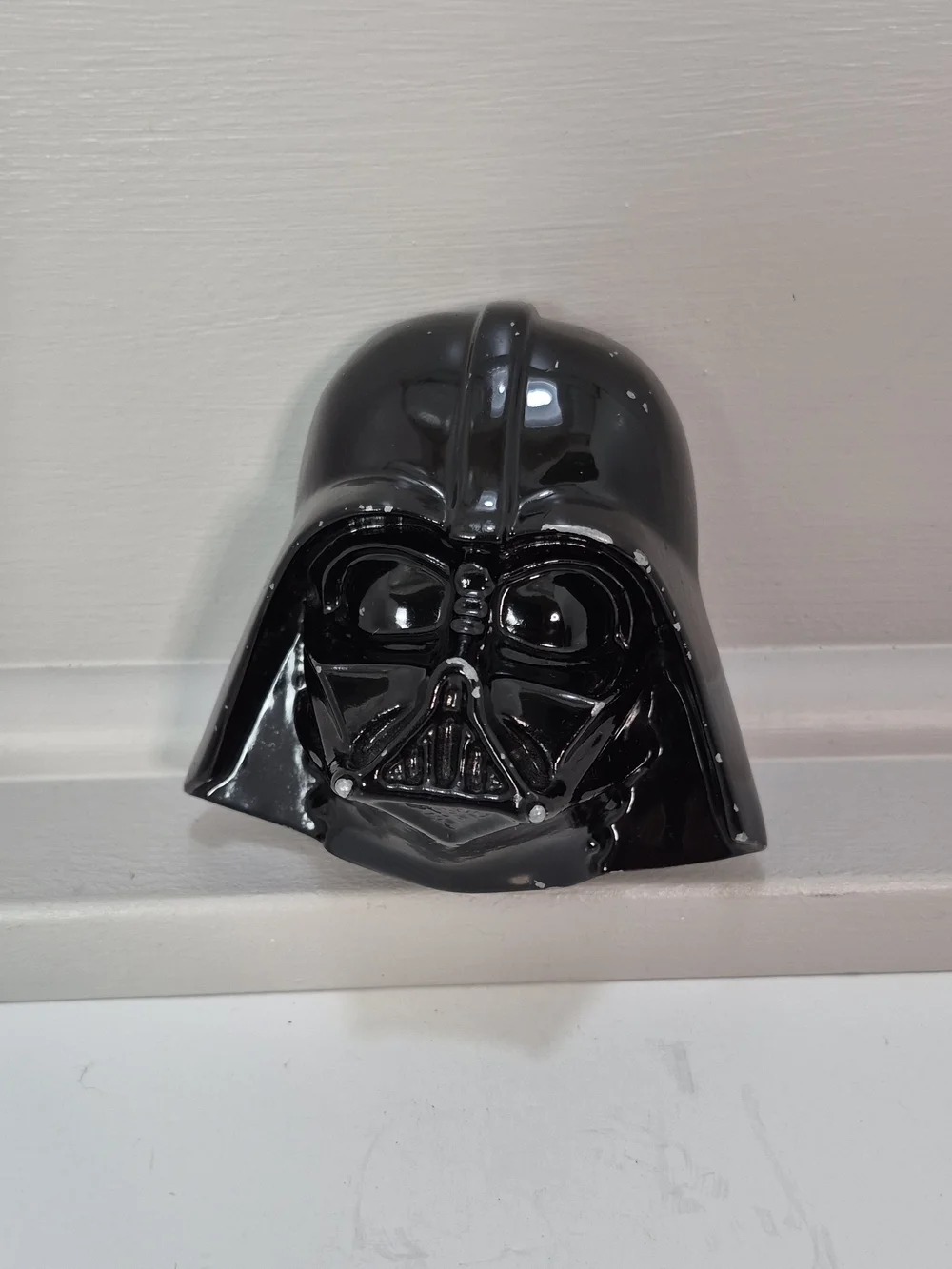 Glossy Black Helmet Belt Buckle